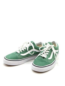 VANS ヴァンズ OLD SKOOL スニーカー グリーン 23.5cm 【中古】 ITKGOD1P4EHA