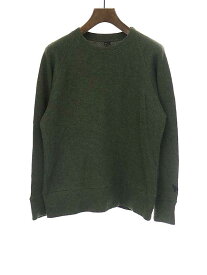 Y's ワイズ 19AW コットンウールプルオーバーニットセーター カーキ 2 【中古】 ITJIXVWAHDOI