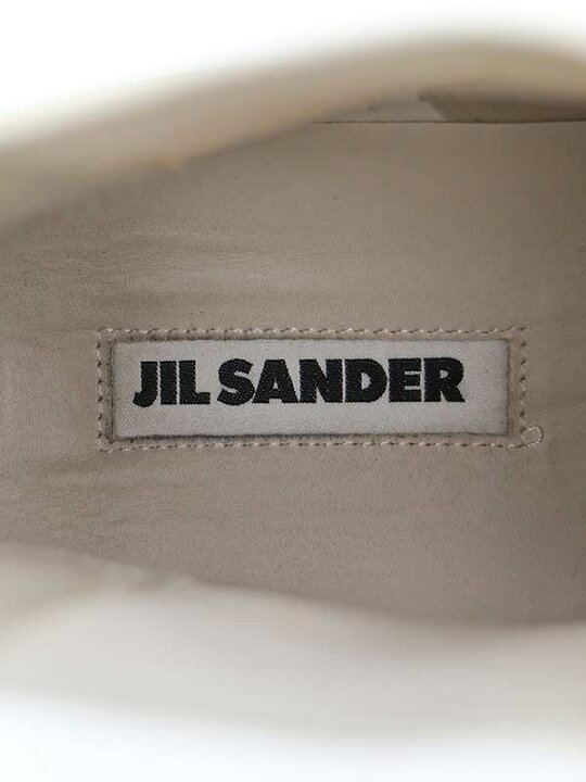 楽天市場】JIL SANDER ジルサンダー サイドゴアプラットフォームレザー 