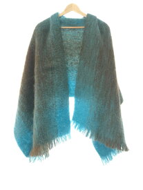 FUMIKA UCHIDA フミカウチダ 20AW MOHAIR SHAGGY CHECK PATARN STOLE グラデーションマフラー ミックス F 【中古】 ITNCAIE3IEHZ