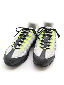 NIKEiD ナイキiD AIR MAX 95 BY YOU UNLOCKED スニーカー CW2188-991 グレー イエロー 28cm 【中古】 ITZAG7B1986C