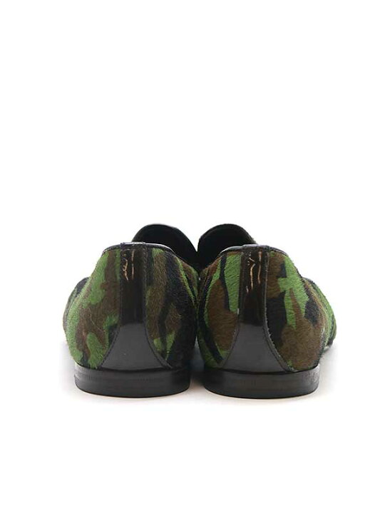 楽天市場】JIMMY CHOO ジミー チュウ カモフラハラコ レザースリッポン 
