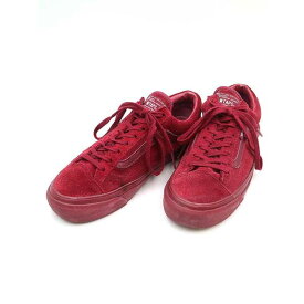 WTAPS × VANS ダブルタップス × ヴァンズ 15AW OLD SKOOL スエードスニーカー レッド 25cm 【中古】 IT3257B9LHIG