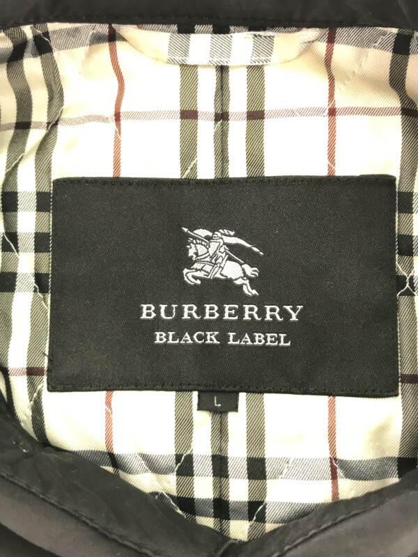 楽天市場】BURBERRY BLACK LABEL バーバリー ブラックレーベル 中綿