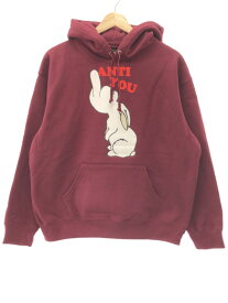 Supreme×UNDER COVER シュプリーム×アンダーカバー 23SS Anti You Hooded Sweatshirt プリントプルオーバーパーカー ボルドー S 【中古】 ITCC1XA3BN3M