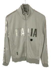 DOLCE&GABBANA ドルチェ＆ガッバーナ ITALIA ライン ジップアップトラックジャケット シルバー 44 G9542G/G7478 【中古】 ITQAVXDX71HC