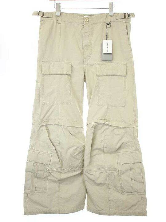 楽天市場】BALENCIAGA バレンシアガ 23AW FLARED CARGO PANTS フレア 