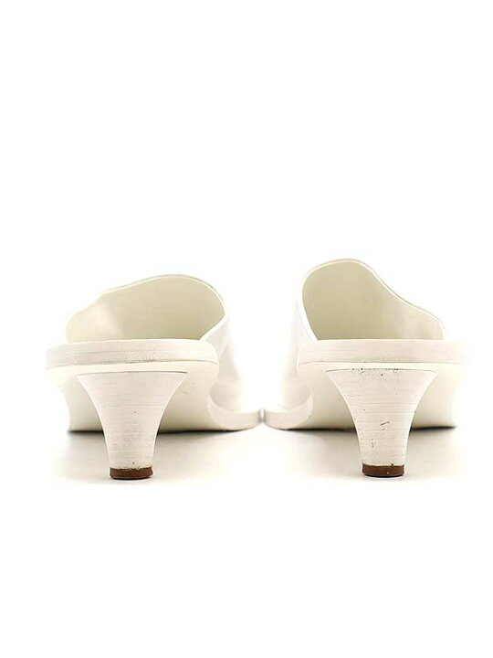 楽天市場】JIL SANDER ジルサンダー レザーサンダル ホワイト 39  