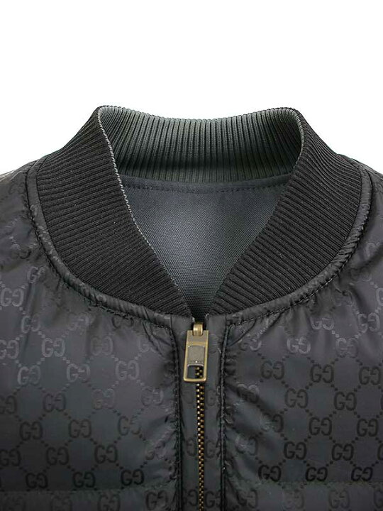 楽天市場】GUCCI グッチ 24SS コットンキャンバス リバーシブルグース 
