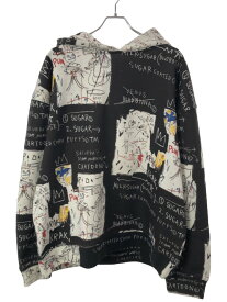 Danke schon ダンケシェーン 23AW BASQUIAT SWEAT HOODIE プルオーバースウェットパーカー ミックス F 【中古】 ITEV9W0ZF50G