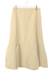 HYKE ハイク 23SS ULTRASUEDE SKIRT ウルトラスウェードスリットスカート 14141 アイボリー 02 【中古】 ITDFTW6VXGQW