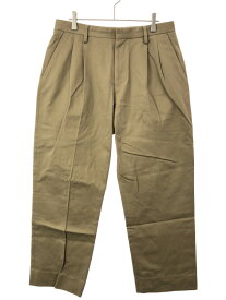 District UNITED ARROWS ディストリクト ユナイテッドアローズ 23AW CHINO 2P WIDE/チノパンツ ベージュ M 1114-217-8637 【中古】 IT9MYF1V7BP7