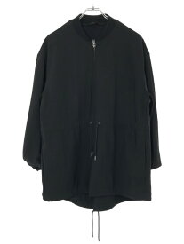 theory セオリー PRECISION PONTE2/ZIP UP ANORAK コート ブラック S 【中古】 ITXLLA40EC2K