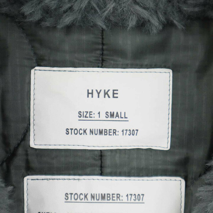 楽天市場】HYKE ハイク 21AW FAUX SHEARING MEDICAL COAT メディカル 