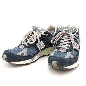 NEW BALANCE ニューバランス M991NV スニーカー ネイビー UK9 【中古】 ITXARWY9TYCG