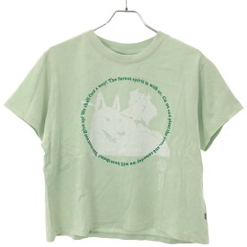 Levi's × Princess Mononoke リーバイス×もののけ姫 23SS グラフィックプリントTシャツ グリーン S PC9-A5648-0000 【中古】 IT92XVYRZXTO