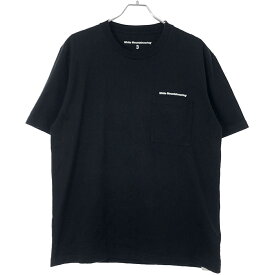 White Mountaineering ホワイトマウンテニアリング Small Logo Print T-Shirt スモールロゴプリントポケットTシャツ ブラック 3 WM2371520 【中古】 ITBXS8YBLNKC