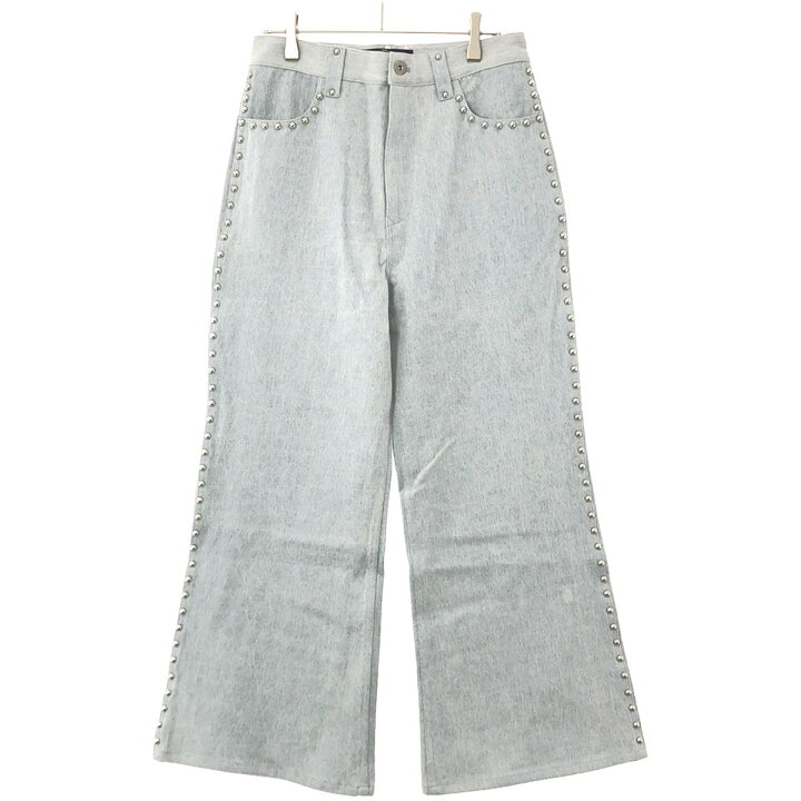 楽天市場】SHIKITARI シキタリ STUDDED DENIM PANTS スタッズデニム 