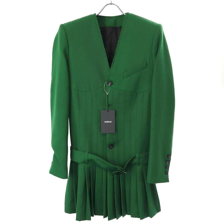 楽天市場】EGONLAB エゴンラボ 23SS PLEATED JACKET ウールプリーツ 