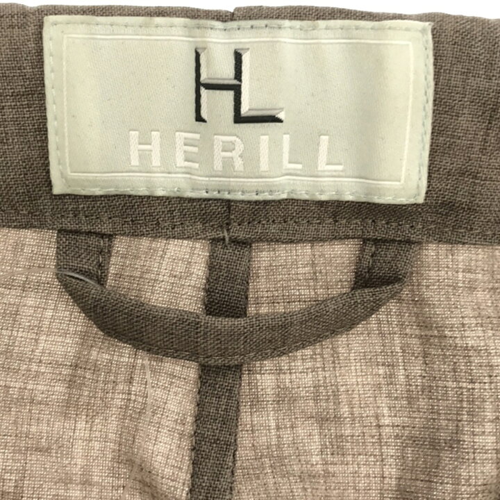 楽天市場】HERILL ヘリル 21SS Cavalry Twill Trousers スラックス 