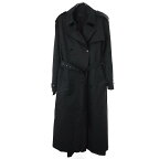 KEISUKE YOSHIDA ケイスケヨシダ 23AW CAPE TRENCHCOAT COAT ケープトレンチコート ブラック F KY23FW009 【中古】 IT5N3QTQX8AF