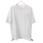 sacai サカイ 23SS Cotton Jersey T-shirt ポケットTシャツ ホワイト 4 23-03061M 【中古】 ITKU4X5V9XKE