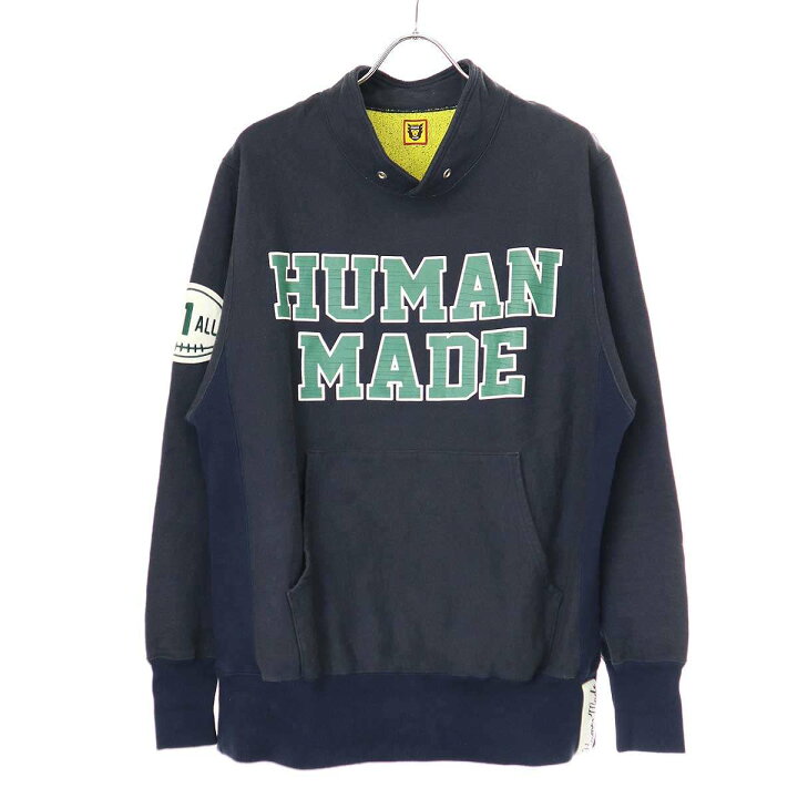 楽天市場】HUMAN MADE ヒューマンメイド 23AW STAND COLLAR SWEATSHIRT  