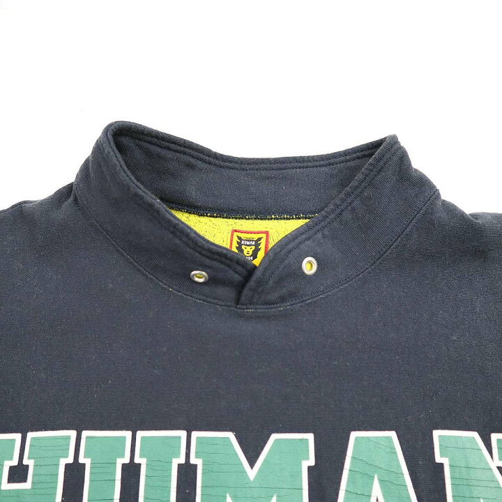 楽天市場】HUMAN MADE ヒューマンメイド 23AW STAND COLLAR SWEATSHIRT  