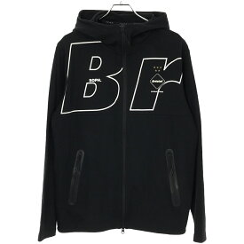 F.C.Real Bristol(FCRB) エフシーアールビー 20SS RELAX FIT ZIP UP HOODIE パーカー ブラック L FCRB-200057 【中古】 ITJ95DEOFE7L