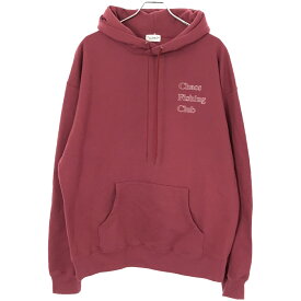 Chaos Fishing Club カオス フィッシング クラブ OG LOGO HOODIE プルオーバーパーカー レッド M CFC-22AW08 【中古】 IT9MTU7HA0G9