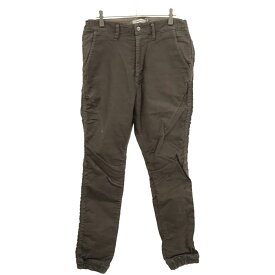 nonnative ノンネイティブ 17SS ADVENTURER EASY RIB PANTS TAPERED FIT W/P リブパンツ ブラウン 0 NN-P3130 【中古】 IT0HMMKB51P6