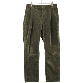 nonnative ノンネイティブ 20SS DWELLER EASY PANTS RELAXED FIT コーデュロイパンツ カーキ 1 NN-P3810 【中古】 IT0I0NY0QFRS