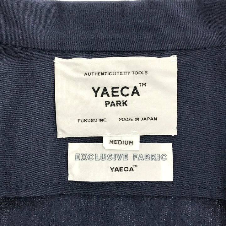 楽天市場】YAECA PARK ヤエカ パーク 22SS ZIP SHIRT ジップアップ 