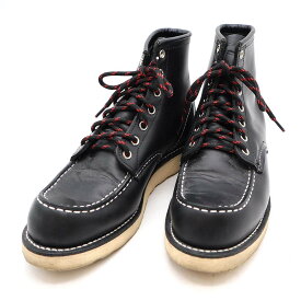 RED WING レッドウィング 6 CLASSIC MOC レザーブーツ ブラック USA 8 8179 【中古】 ITUE0I5VE03C