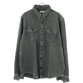 outerknown アウターノウン Chroma Blanket Shirt オーガニックコットンブランケットシャツ グレー系 XL 【中古】 ITC2ZES70SYA