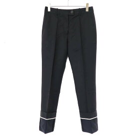 PETER DO ピーター ドゥー 22AW STRAIGHT LEG PANT ストレートスラックスパンツ PD-FW22-142 ネイビー 40 【中古】 ITXFKC1V5BMI