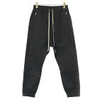 Rick Owens リックオウエンス 19SS Track Pants ジョガーパンツ RU19S2388-TE ブラック 48 【中古】 IT81IPYNGVBM