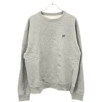 uniform experiment ユニフォームエクスペリメント 20AW AUTHENTIC WIDE CREWNECK SWEAT スウェットトレーナー UE-202060 グレー 3 【中古】 IT1AY3E51N70