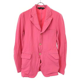 COMME des GARCONS HOMME PLUS コム デギャルソンオムプリュス 2005SS Pink Panther ピンクパンサー ポリエステル縮絨製品染め セットアップ PO-J029 PO-P028 ピンク S 【中古】 ITD7LPD4C09I