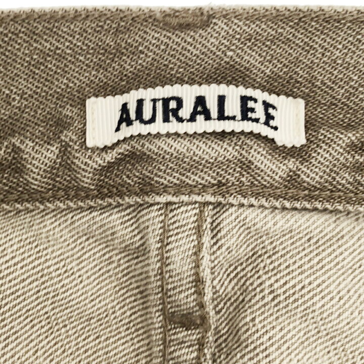 楽天市場】AURALEE オーラリー 22SS HARD TWIST FADED BROWN DENIMN 5P 