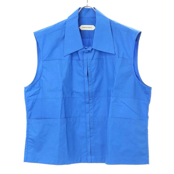 楽天市場】NAMACHEKO ナマチェコ 20SS QLO VEST シャツベスト コバルト 