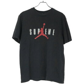 Supreme × NIKE シュプリーム × ナイキ 15AW AIR JORDAN TEE Tシャツ 799701-010 ブラック L 【中古】 IT24IP135FCU