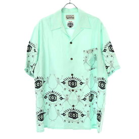WACKO MARIA×WOLF'S HEAD ワコマリア×ウルフズヘッド 23SS Hawaiian Shirt #2 オープンカラーハワイアンシャツ Mint XL 【中古】 ITY45UPDA2SX