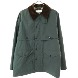 Barbour バブアー BLOOM&BRANCH別注 CRUISER JACKET コーデュロイカラークルーザージャケット 2102391 SAGE グリーン系 38 【中古】 ITZFKKN063AF