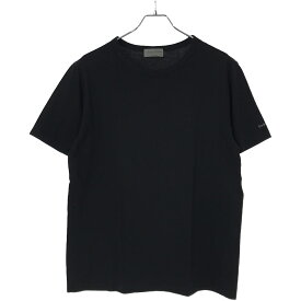 Yohji Yamamoto POUR HOMME ヨウジヤマモト プールオム 23SS シグネチャーロゴクルーネックTシャツ HZ-T37-074 ブラック 3 【中古】 ITYQ232NLL0G