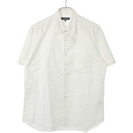 COMME des GARCONS HOMME コムデギャルソンオム 2007SS 半袖コットンポケットシャツ HS-B067 ホワイト S 【中古】 ITBX8PWKS98K