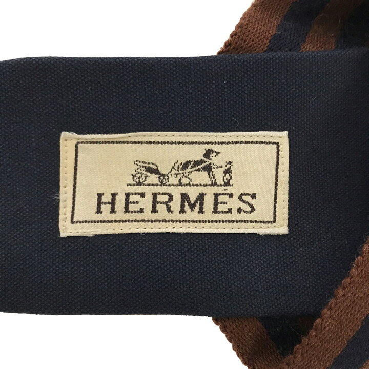 楽天市場】HERMES エルメス フールトゥウッドサンダル ブラウン 36  