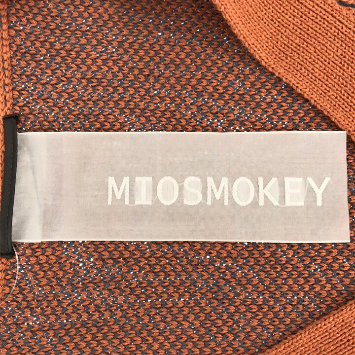 楽天市場】MIOSMOKEY ミオズモーキー ジャガードニットベスト 221KN002 