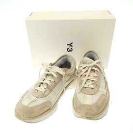 Y-3 ワイスリー AJATU RUN ローカットスニーカー GZ9158 ホワイト 24cm 【中古】 ITQKCBJHBLDY