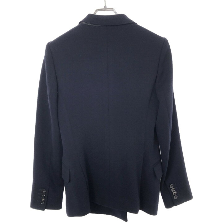 楽天市場】BACCA バッカ ウールニットダブルブレストジャケット 35-07 